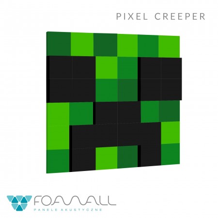 Panele soft Pixel Creeper - zestaw