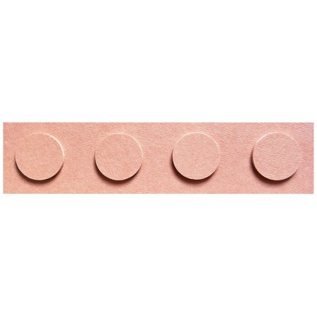 Filcowe klocki BRICK M morela